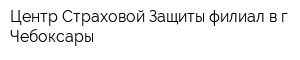 Центр Страховой Защиты филиал в г Чебоксары