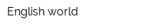 English world