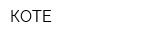 КОТЕ
