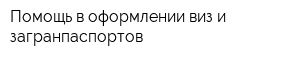 Помощь в оформлении виз и загранпаспортов
