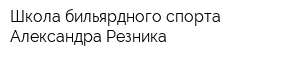 Школа бильярдного спорта Александра Резника