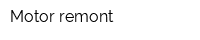 Motor-remont