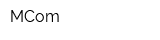 MCom