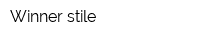 Winner stile