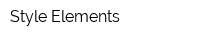 Style Еlements