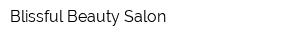 Blissful Beauty Salon