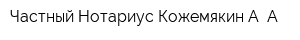 Частный Нотариус Кожемякин А А