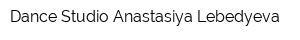 Dance Studio Anastasiya Lebedyeva