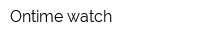 Ontimewatch
