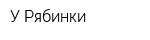 У Рябинки