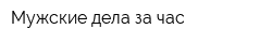 Мужские дела за час