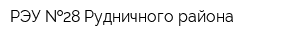РЭУ  28 Рудничного района