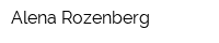 Alena Rozenberg