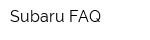 Subaru FAQ