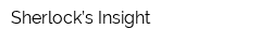 Sherlock’s Insight