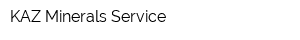 KAZ Minerals Service