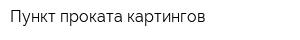 Пункт проката картингов