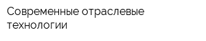Современные отраслевые технологии