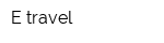 E travel