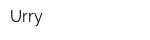 Urry