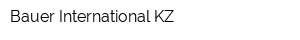 Bauer International KZ