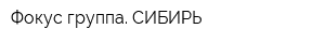 Фокус-группа СИБИРЬ