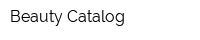Beauty Catalog