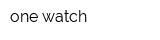 one-watch
