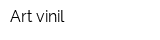 Art-vinil