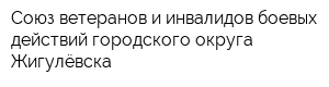 Союз ветеранов и инвалидов боевых действий городского округа Жигулёвска
