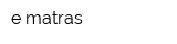 e-matras