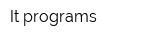 It-programs