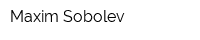 Maxim Sobolev