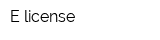 E-license