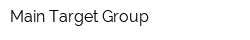 Main Target Group